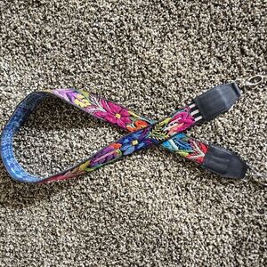 Colorful Embroidered Bag Strap